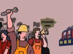 Ilustrasi Suara Buruh Ilustrasi Suara Buruh