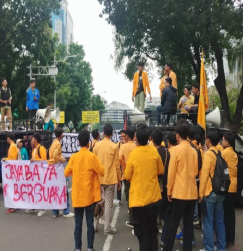 Aksi Mahasiswa Universitas Jayabaya