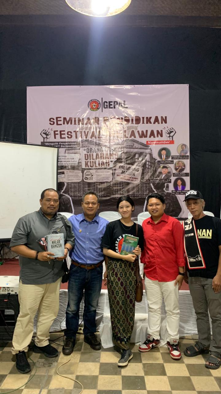 Seminar Pendidikan Festival Melawan Gepal